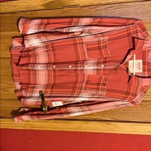 Juniors button up shirt